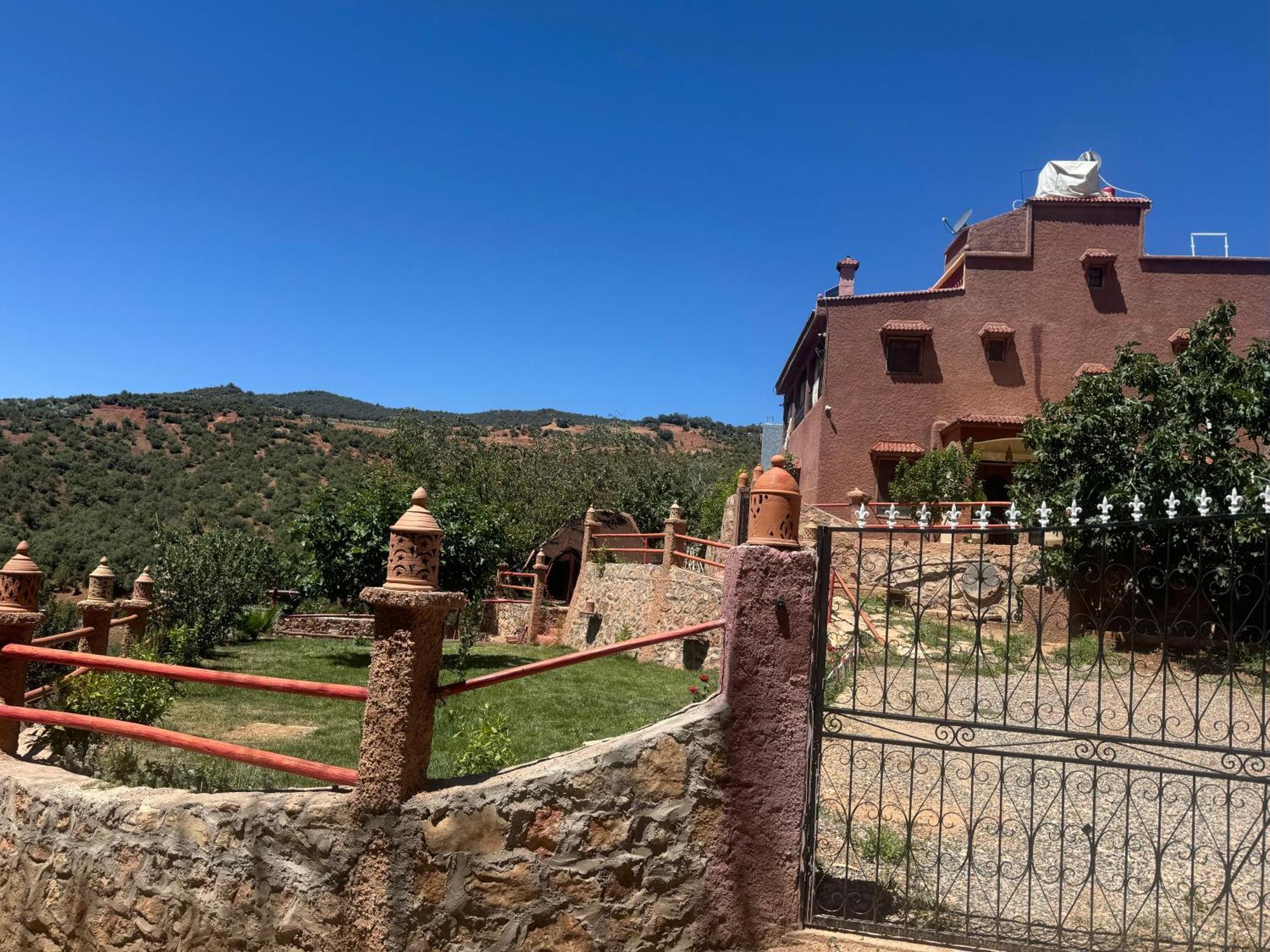 Gite Marbie Maison Rurale, Une Experience Naturelle Unique, Au Coeur Du Moyen Atlas, Maroc Kasba Tibouda Buitenkant foto