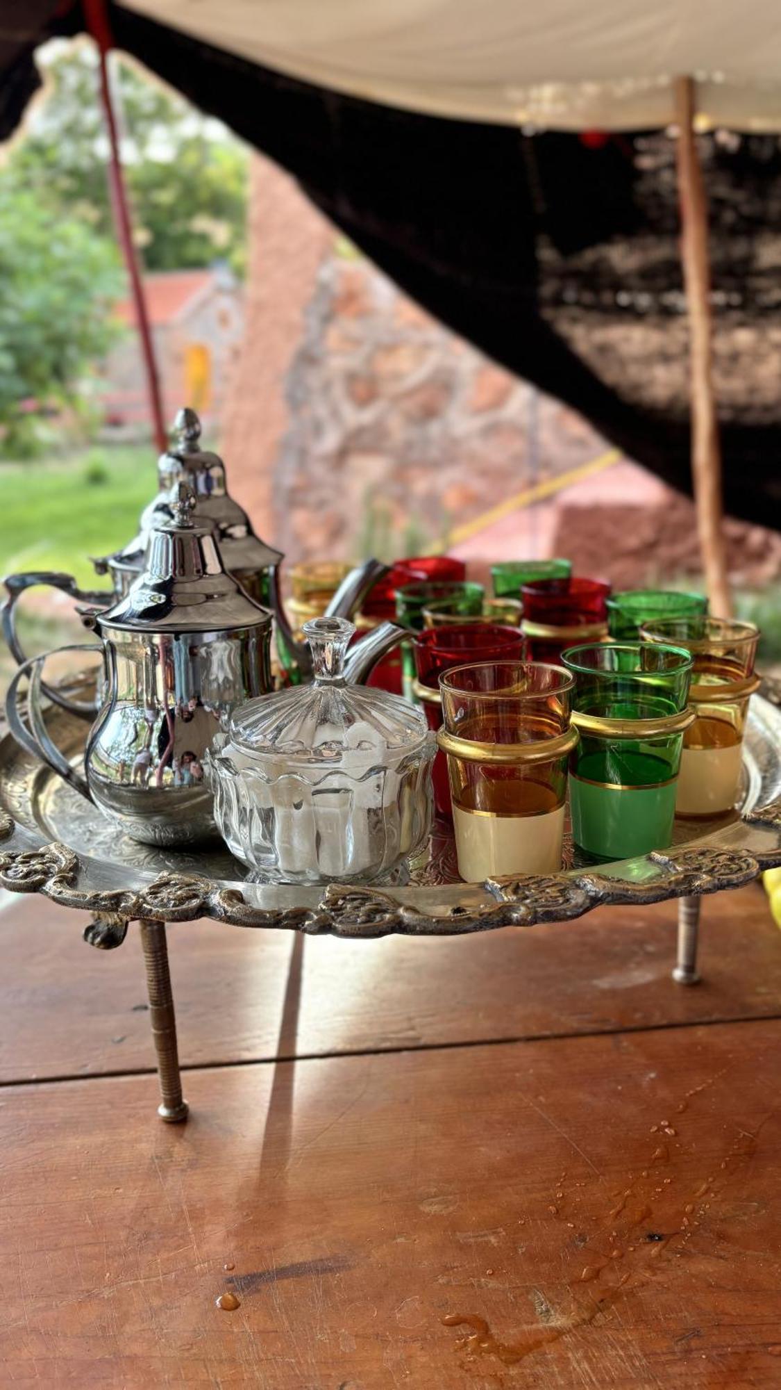 Gite Marbie Maison Rurale, Une Experience Naturelle Unique, Au Coeur Du Moyen Atlas, Maroc Kasba Tibouda Buitenkant foto