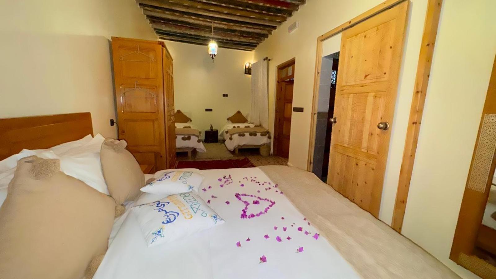 Gite Marbie Maison Rurale, Une Experience Naturelle Unique, Au Coeur Du Moyen Atlas, Maroc Kasba Tibouda Buitenkant foto